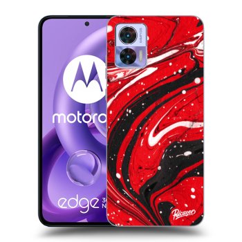 Obal pro Motorola Edge 30 Neo - Red black