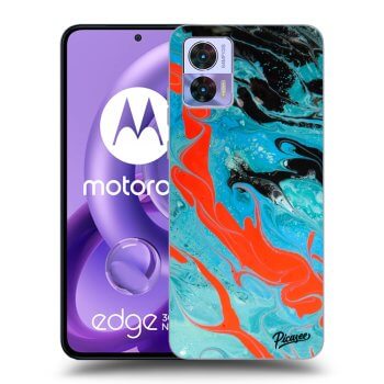 Obal pro Motorola Edge 30 Neo - Blue Magma