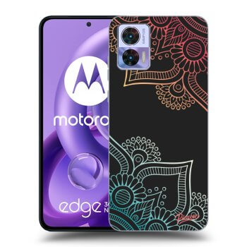 Obal pro Motorola Edge 30 Neo - Flowers pattern
