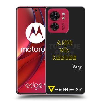 Obal pro Motorola Edge 40 - Kazma - TOHLE JE ŽIVOT A NIC VÍC NEBUDE