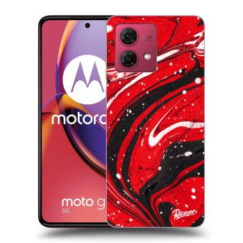 Obal pro Motorola Moto G84 5G - Red black
