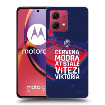 Picasee silikonový černý obal pro Motorola Moto G84 5G - FC Viktoria Plzeň E