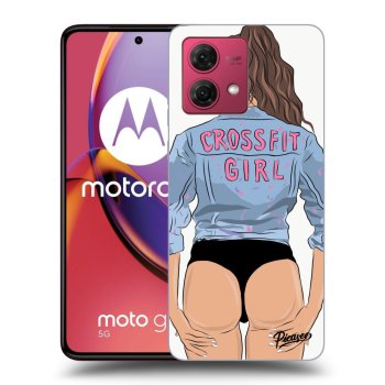 Obal pro Motorola Moto G84 5G - Crossfit girl - nickynellow