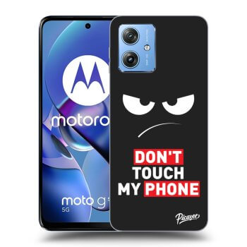 Obal pro Motorola Moto G54 5G - Angry Eyes - Transparent