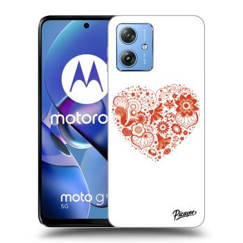 Obal pro Motorola Moto G54 5G - Big heart