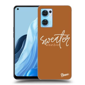 Obal pro OPPO Reno 7 5G - Sweater weather