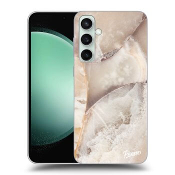 Obal pro Samsung Galaxy S23 FE S711B - Cream marble