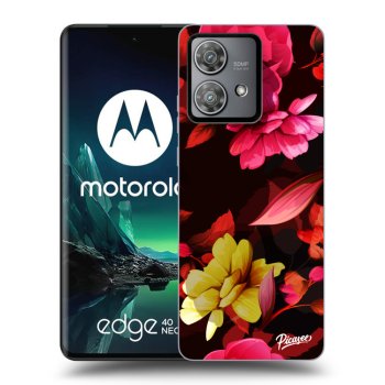 Obal pro Motorola Edge 40 Neo - Dark Peonny