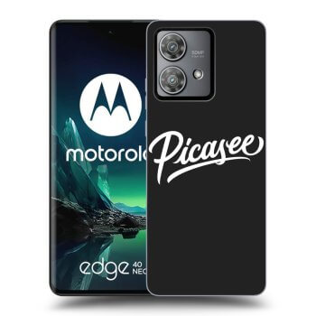 Obal pro Motorola Edge 40 Neo - Picasee - White