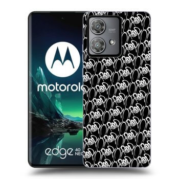Obal pro Motorola Edge 40 Neo - Separ - White On Black 2