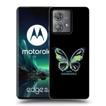 Obal pro Motorola Edge 40 Neo - Diamanty Blue