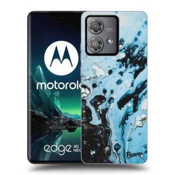 Obal pro Motorola Edge 40 Neo - Organic blue