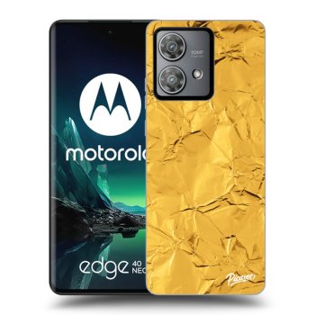 Obal pro Motorola Edge 40 Neo - Gold