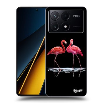 Obal pro Xiaomi Poco X6 Pro - Flamingos couple