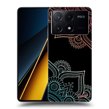 Obal pro Xiaomi Poco X6 Pro - Flowers pattern