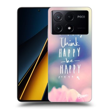 Obal pro Xiaomi Poco X6 Pro - Think happy be happy