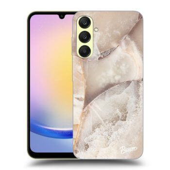 Picasee ULTIMATE CASE pro Samsung Galaxy A25 A256B 5G - Cream marble