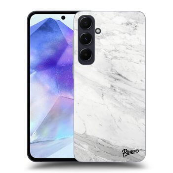Obal pro Samsung Galaxy A55 A556B - White marble