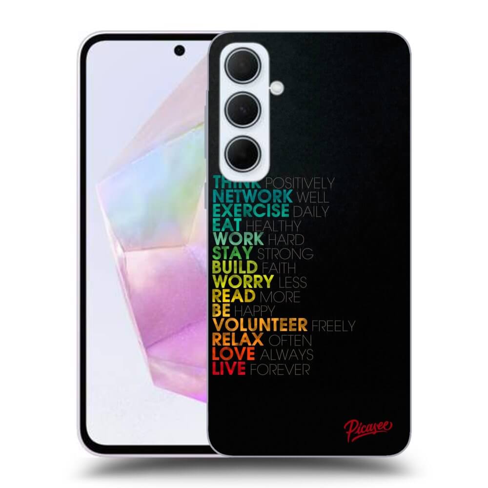 Picasee ULTIMATE CASE pro Samsung Galaxy A35 A356B - Motto life