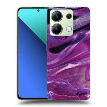 Obal pro Xiaomi Redmi Note 13 4G - Purple glitter