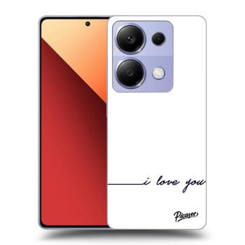 Obal pro Xiaomi Redmi Note 13 Pro 4G - I love you