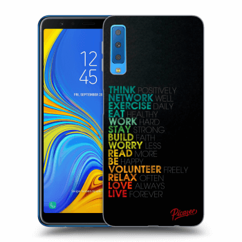 Obal pro Samsung Galaxy A7 2018 A750F - Motto life