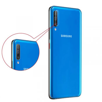 Picasee ochranné sklo na čočku fotoaparátu a kamery pro Samsung Galaxy A70 A705F