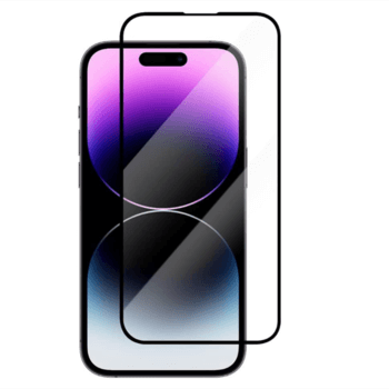 3x 3D tvrzené sklo s rámečkem pro Apple iPhone 14 Pro Max - černé