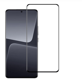 Picasee 3D ochranné tvrzené sklo s rámečkem pro Xiaomi 13T Pro - černé