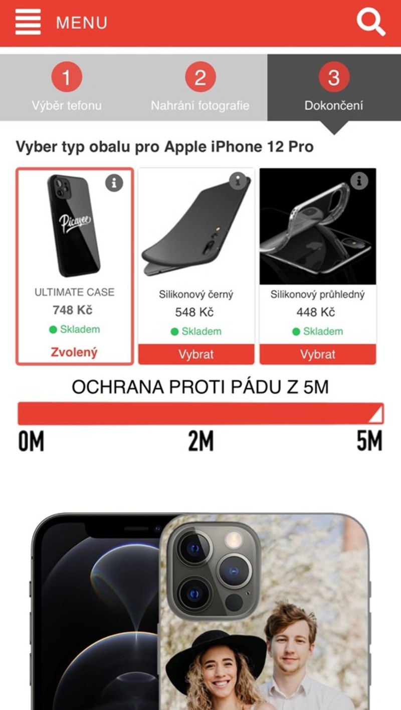 Vyberte si typ obalu