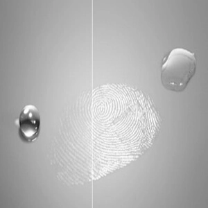 Oleofóbní struktura