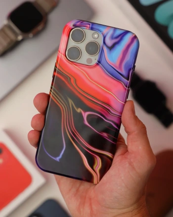 Picasee Fashion Case MagSafe Apple iPhone 12 - Electric