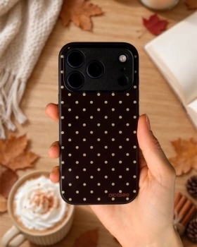 Picasee ULTIMATE CASE pro Motorola Edge 50 Fusion - Vanilla Dots & Chocolate