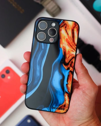 Picasee ULTIMATE CASE pro Samsung Galaxy S10 Plus G975 - Gold blue