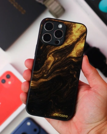 Picasee ULTIMATE CASE MagSafe pro Apple iPhone 12 - Černá