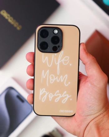 Picasee ULTIMATE CASE MagSafe pro Apple iPhone 16e - Boss Mama