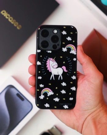 Picasee ULTIMATE CASE pro Apple iPhone 12 - Unicorn hvězdné nebe