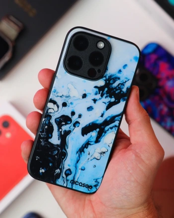 Picasee ULTIMATE CASE MagSafe pro Apple iPhone 12 - Organic blue