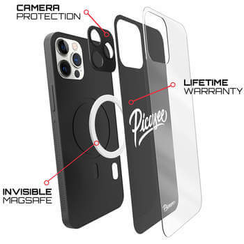 Picasee ULTIMATE CASE MagSafe pro Apple iPhone 12 - Black Gold 2