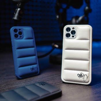 Picasee Puffer case pro Apple iPhone 12 Pro Max - Separ Puffer - Černá