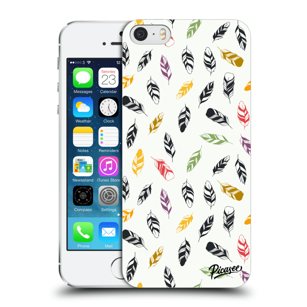 Picasee ULTIMATE CASE pro Apple iPhone 5/5S/SE - Feather