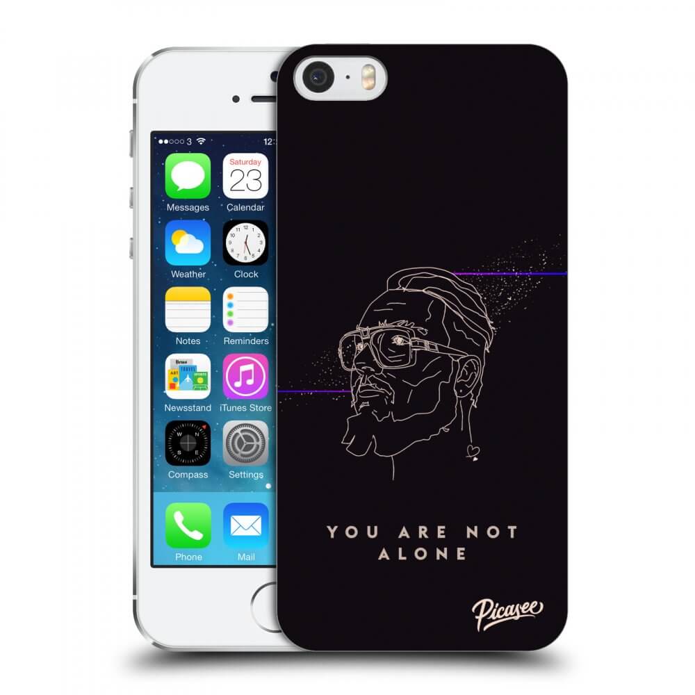 Picasee ULTIMATE CASE pro Apple iPhone 5/5S/SE - You are not alone