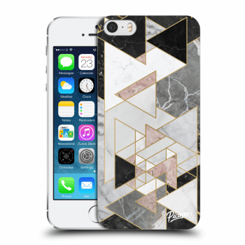 Picasee ULTIMATE CASE pro Apple iPhone 5/5S/SE - Light geometry