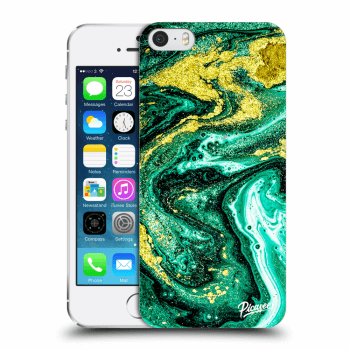 Obal pro Apple iPhone 5/5S/SE - Green Gold