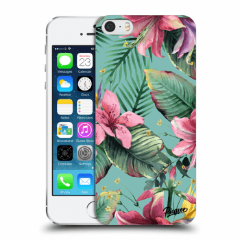 Picasee silikonový průhledný obal pro Apple iPhone 5/5S/SE - Hawaii