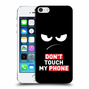 Obal pro Apple iPhone 5/5S/SE - Angry Eyes - Transparent