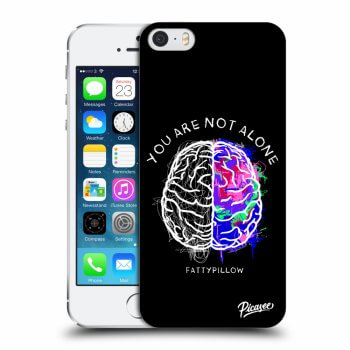 Obal pro Apple iPhone 5/5S/SE - Brain - White