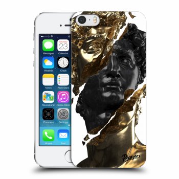 Obal pro Apple iPhone 5/5S/SE - Gold - Black