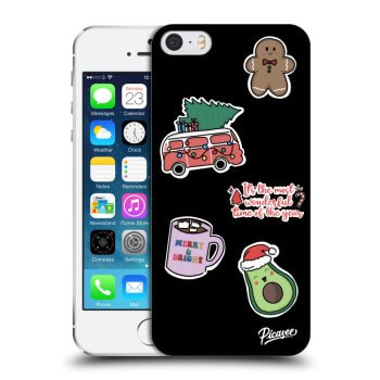 Picasee ULTIMATE CASE pro Apple iPhone 5/5S/SE - Christmas Stickers