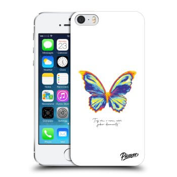 Obal pro Apple iPhone 5/5S/SE - Diamanty White